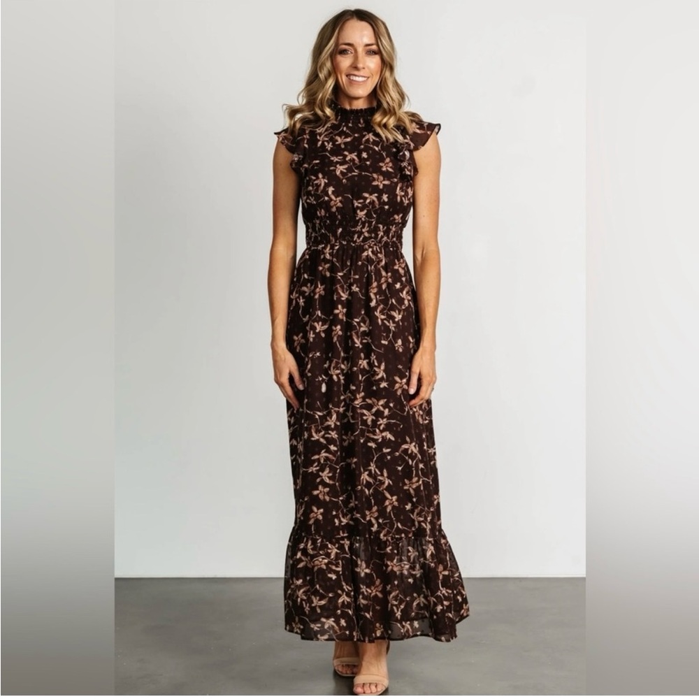 Baltic Born Kearny Ruffle Maxi Dress